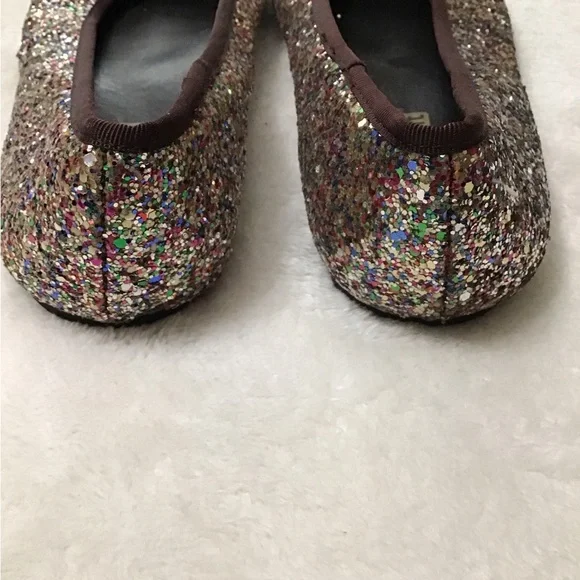 Women’s size 41/2 sparkle slip on flat shoes smart fit - Picture 3 of 6